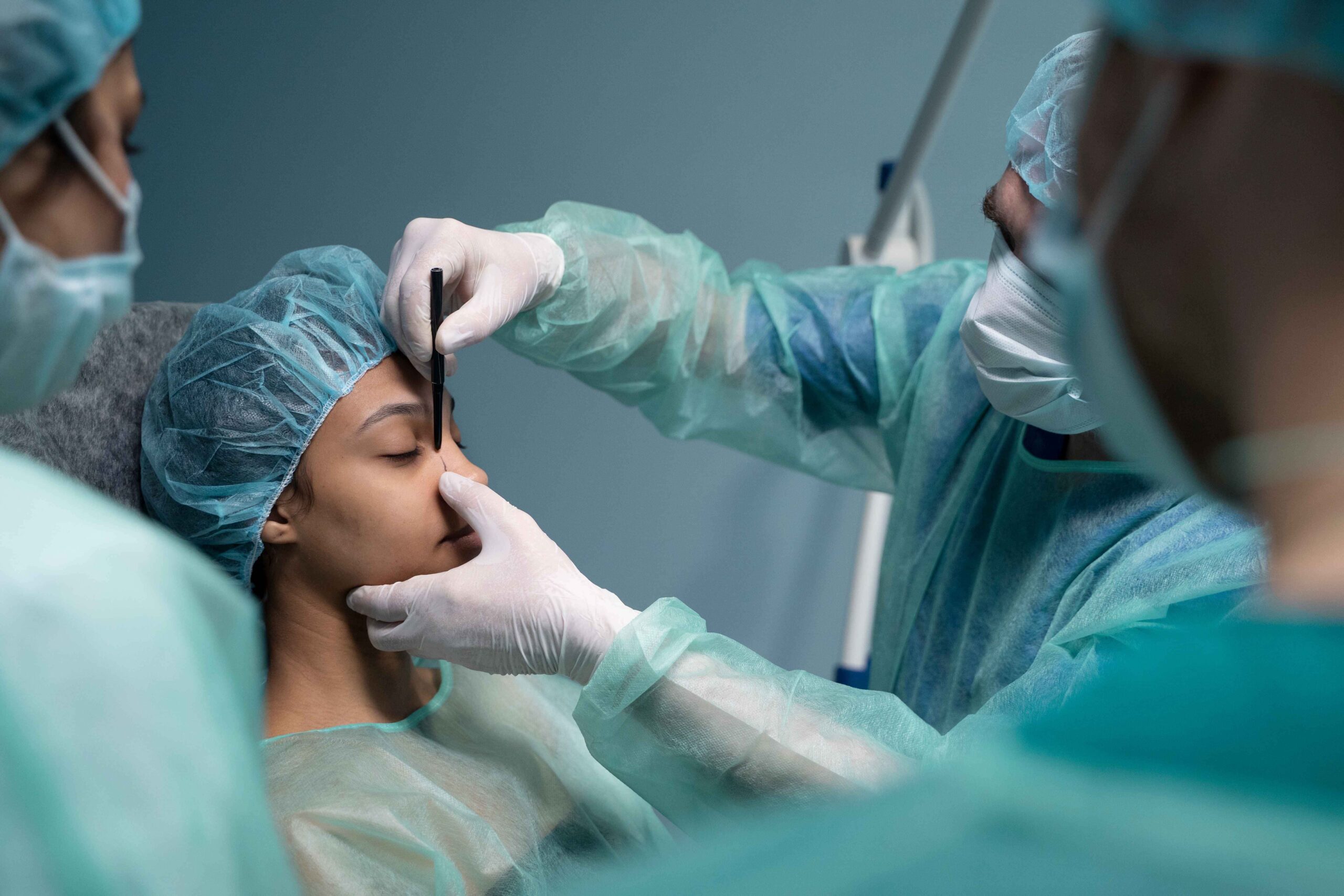 how to fix a crooked nose