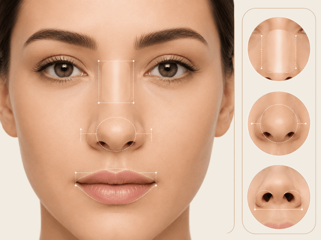 What Makes a Nose Look Wide