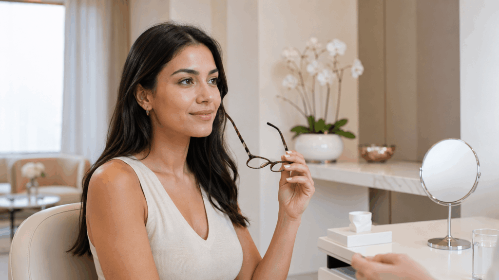 When Can You Wear Glasses After a Turkey Nose Job
