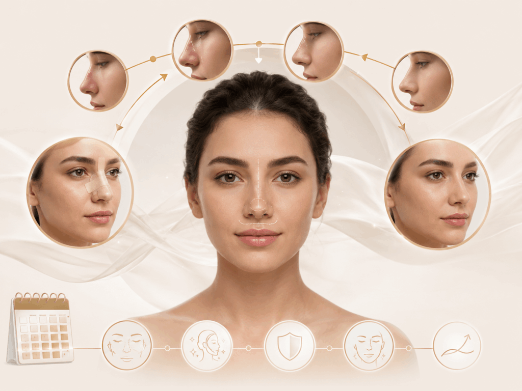 Cuánto dura la recuperación de una rinoplastia