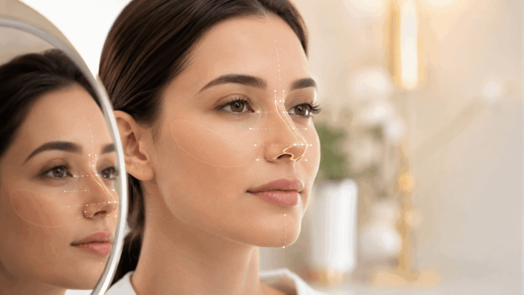 Rinoplastia que puede requerir revisión