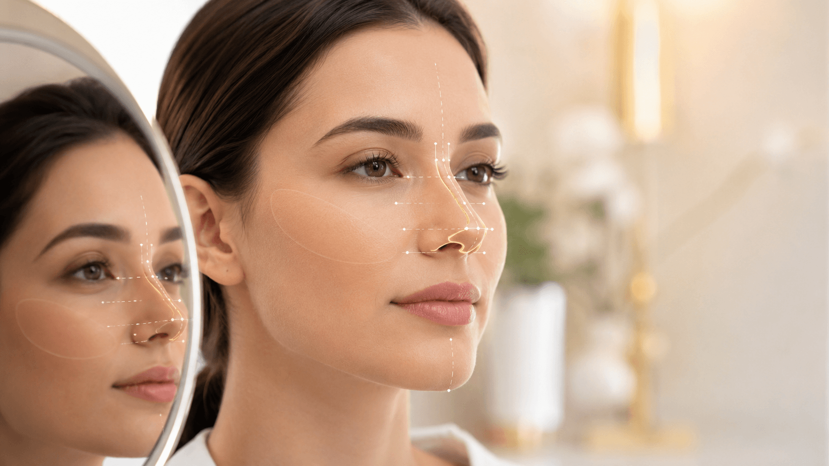 Rinoplastia que puede requerir revisión