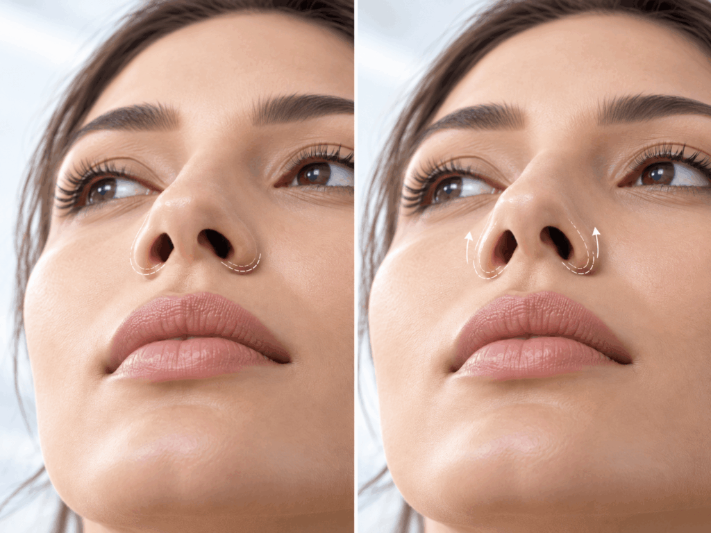 Alar Retracton After Nose Surgery:Revson Rhnoplasty in Turkey 3 Alar Retracton After Nose Surgery:Revson Rhnoplasty in Turkey